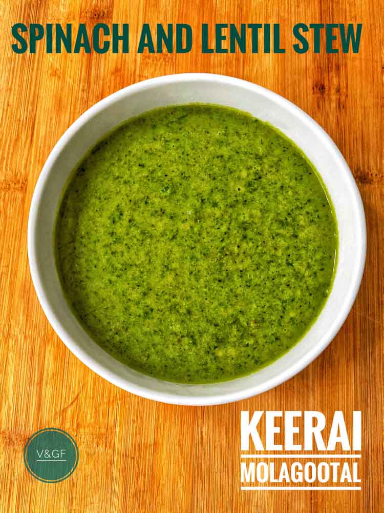 Keerai Molagootal Recipe – Kannamma Cooks