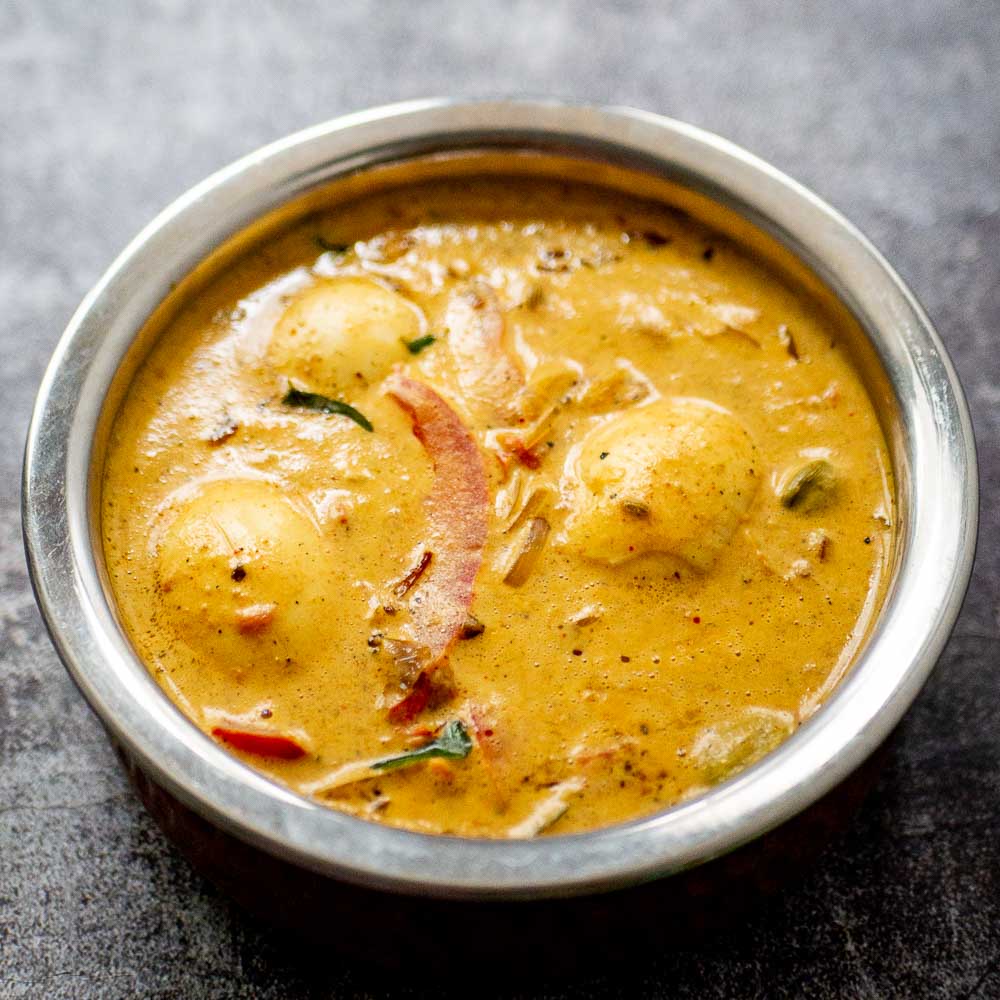 Kerala Egg Curry With Coconut Milk