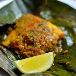 Meen Pollichathu – Fish cooked in banana leaves – Kannamma Cooks