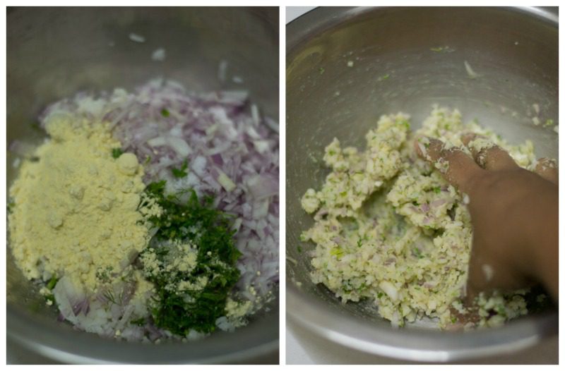 leftover-rice-pakora-mix