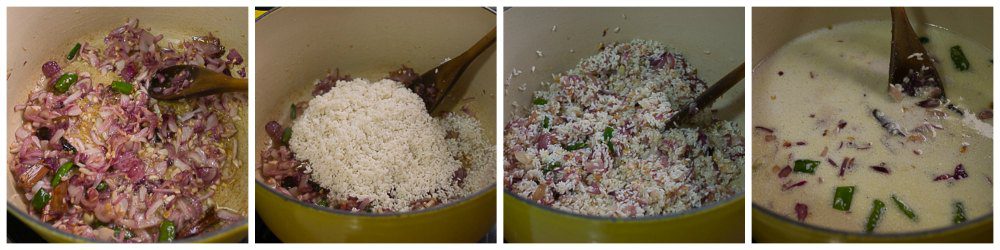 manju-aunties-thenga-paal-saadam-coconut-milk-rice-kuska-recipe-adding-seeraga-samba-rice-kuska |kannammacooks.com #kuska #coconut #milk #gluten #free #vegan #pilaf #seeraga #samba #rice