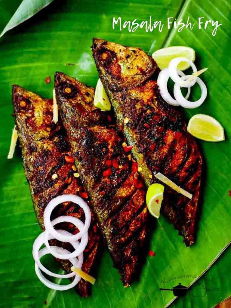 Masala Fish Fry in Oil Marinade – Kannamma Cooks