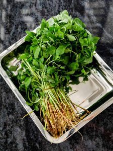 Mulai Keerai Poriyal – Amaranth Leaves stir fry – Kannamma Cooks