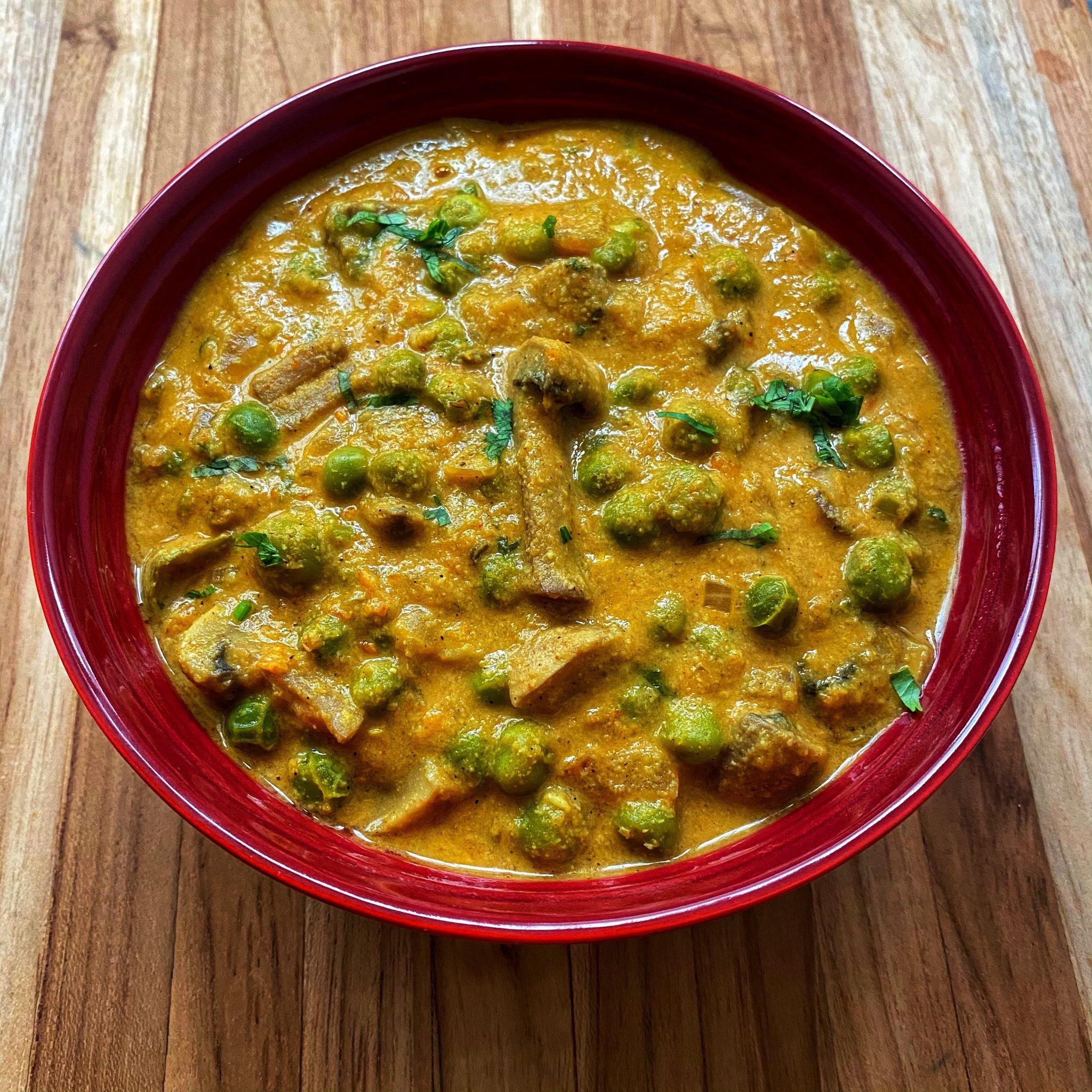 Mushroom Peas Masala Kannamma Cooks