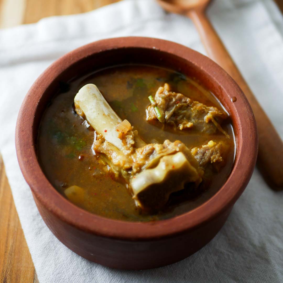 Mutton Elumbu Rasam, Mutton Bone Soup Recipe