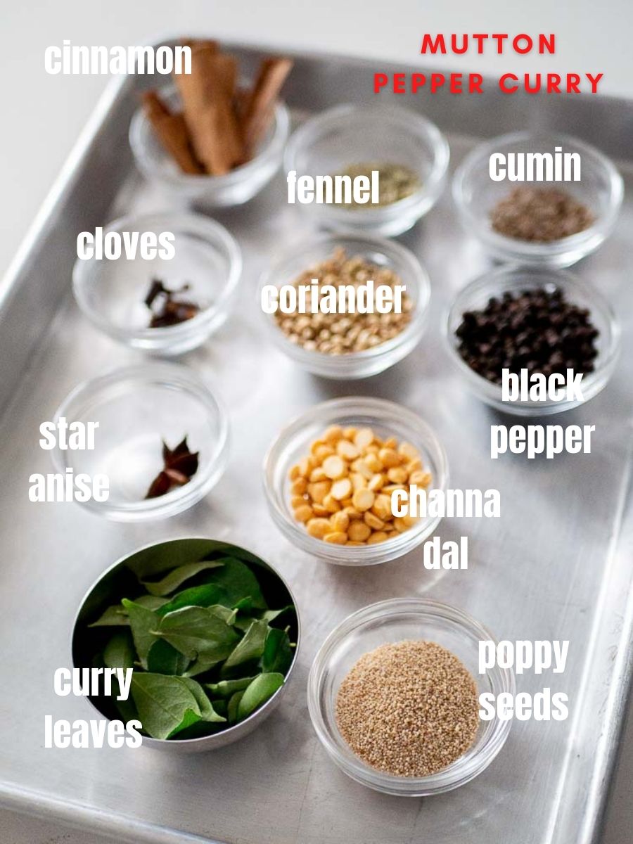 mutton pepper curry maasala