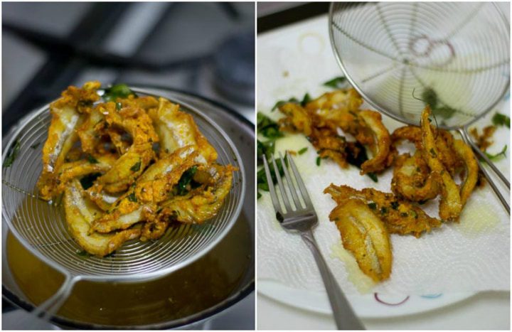 Nethili Meen Varuval, Spicy Deep Fried Anchovies – Kannamma Cooks
