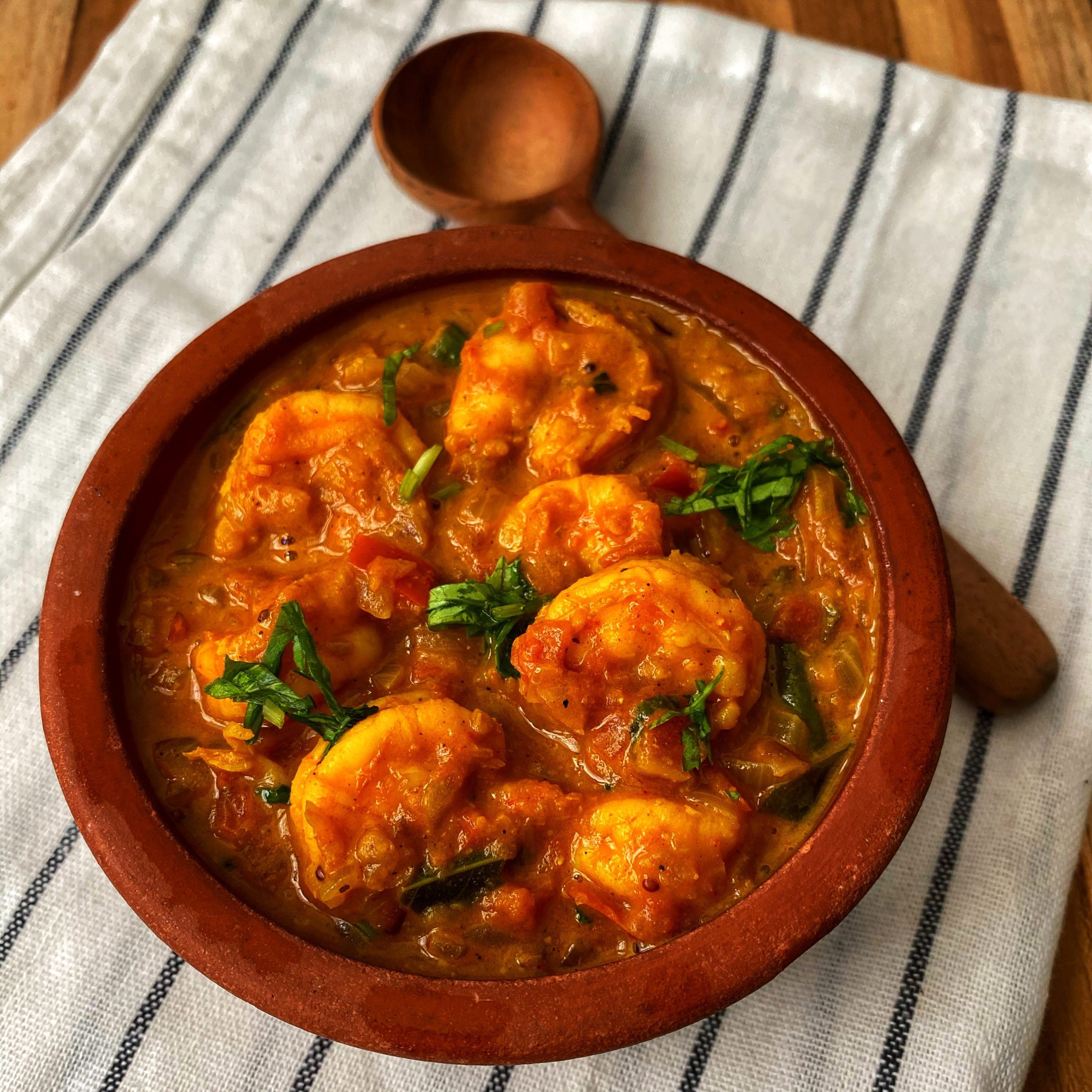 Shrimp Masala - Piping Pot Curry