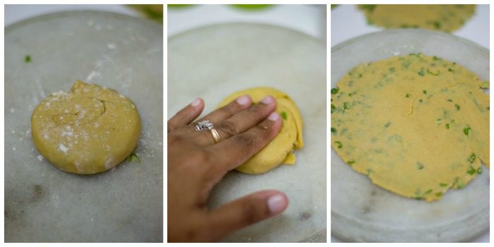 spring-onion-paratha-recipe-roll - 16