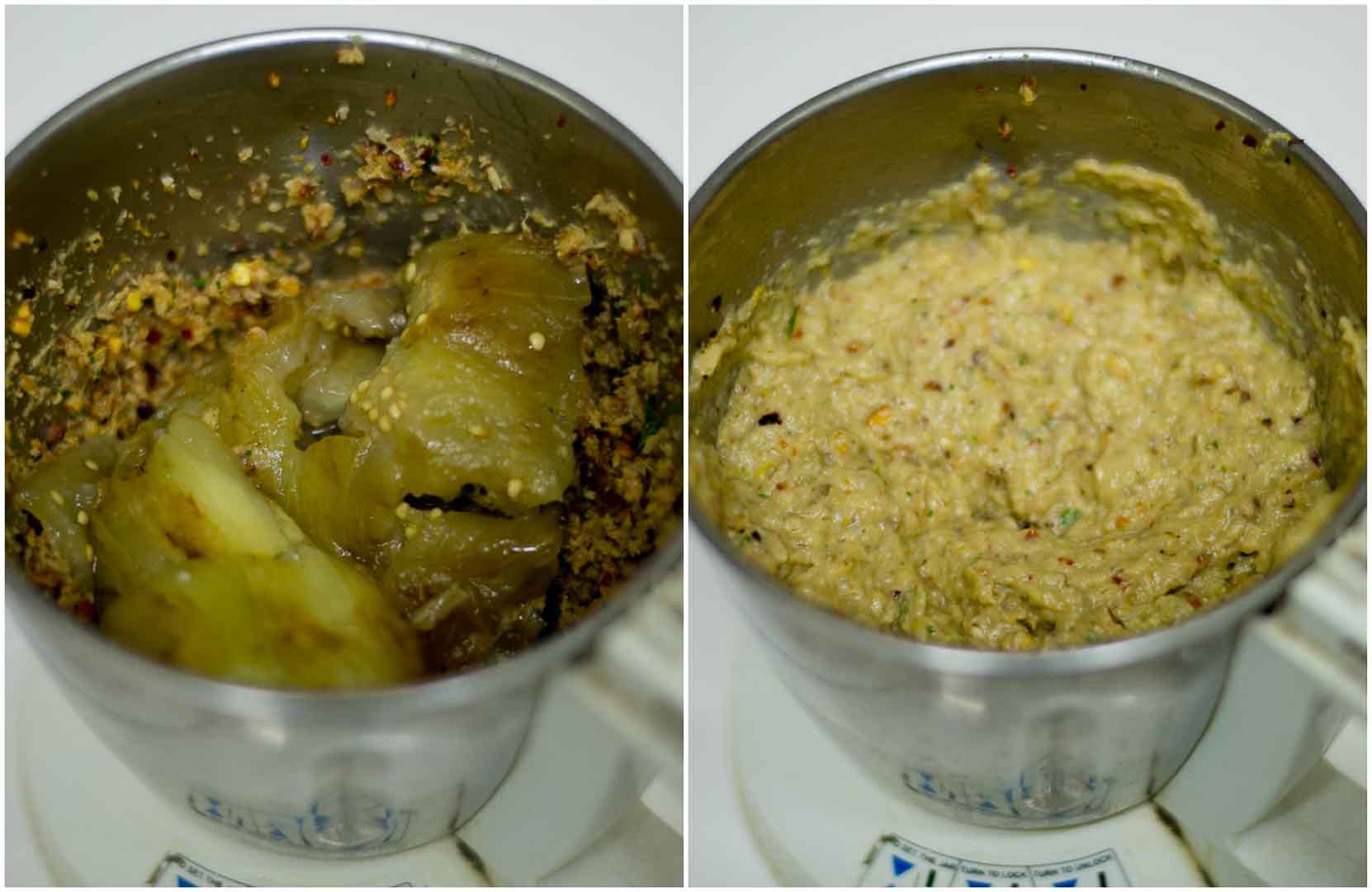 sutta-kathirikkai-chutney-thogayal-recipe-12 - 11