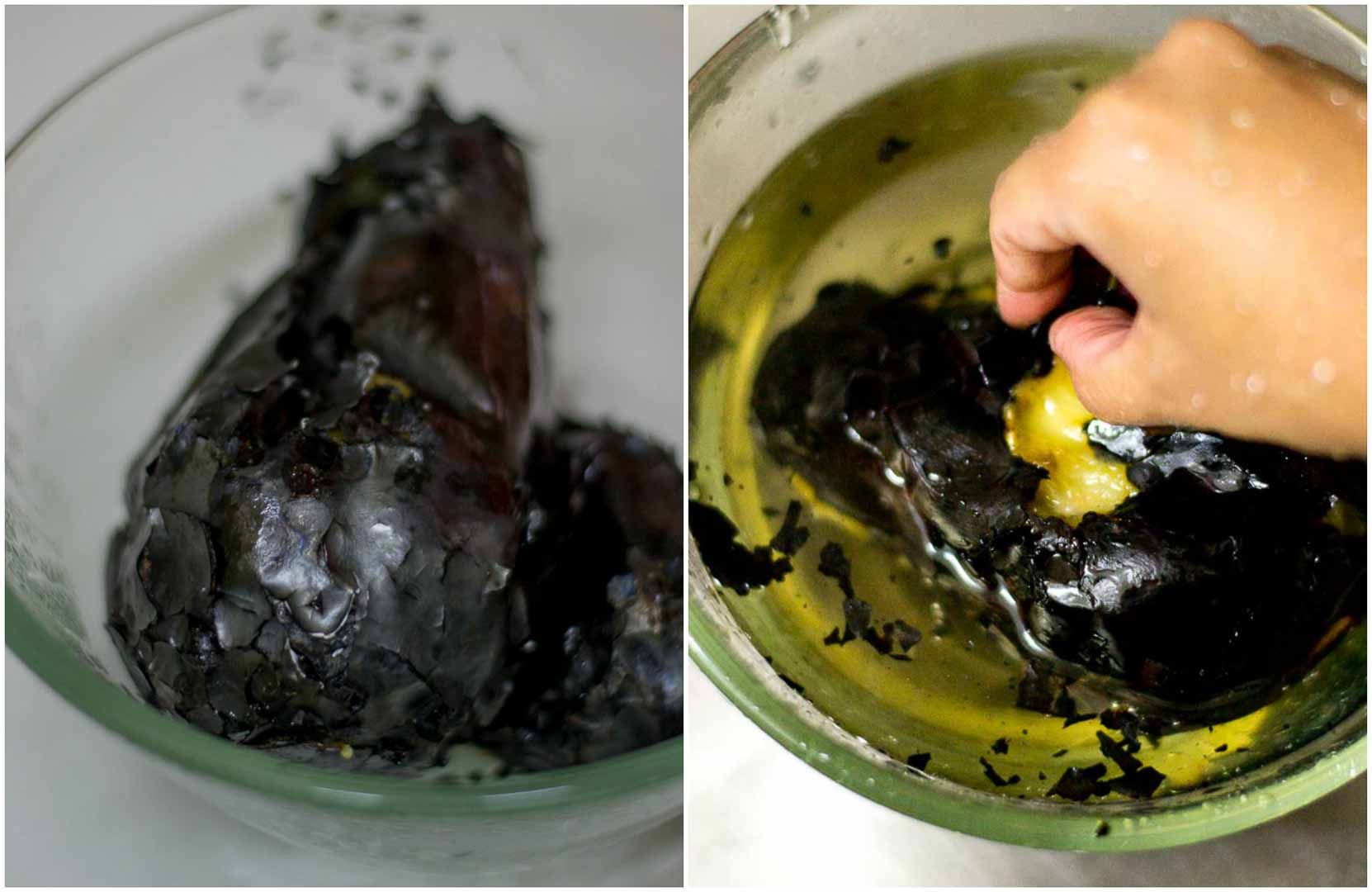 sutta-kathirikkai-chutney-thogayal-recipe-3 - 3