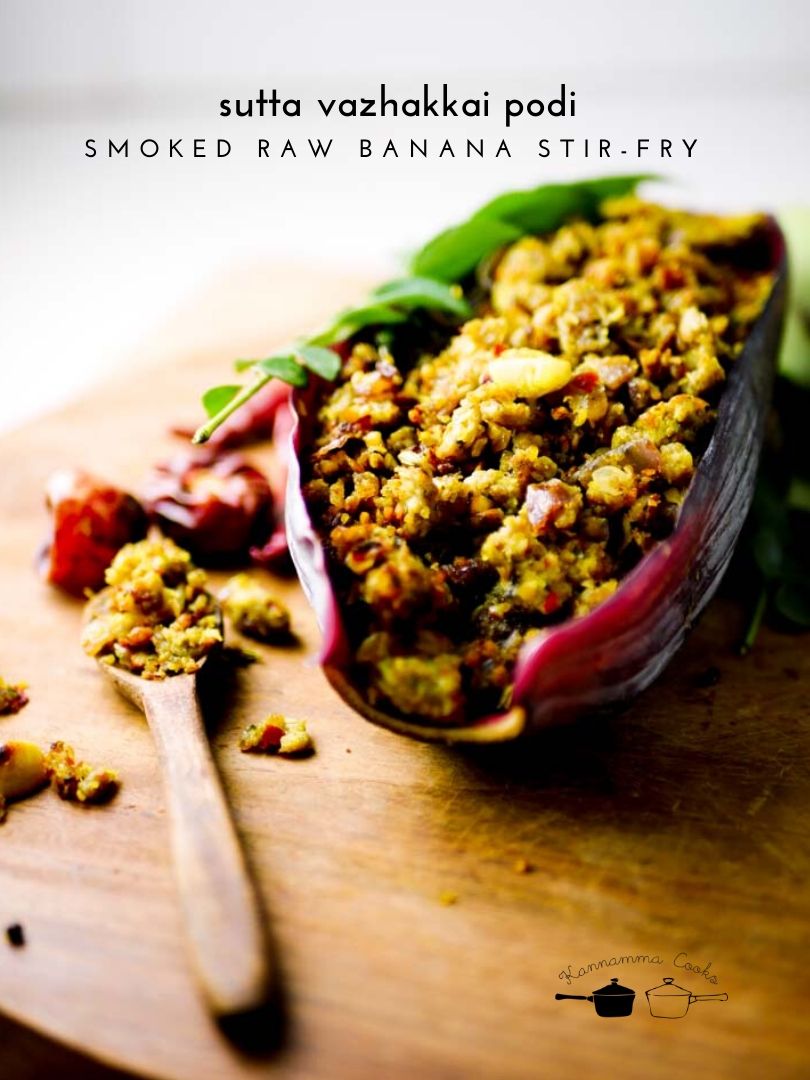 sutta-vazhakkai-podi-raw-banana-stir-fry-recipe-with-onion-tamil-podimas-roast-fry-1 (10)