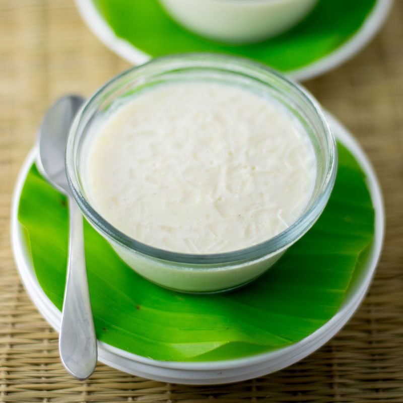 tender coconut pudding recipe