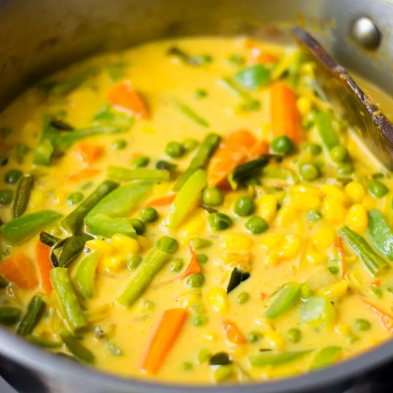 Vegetable Moilee Recipe, Kerala Vegetable moilee for rice