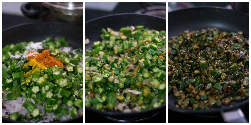 vendakkai-poriyal-bhindi-fry-ladies-finger-okra- recipe-fry |kannammacooks.com #fry #okra #bhindi #south #indian #tamilnadu #thoran #yummy