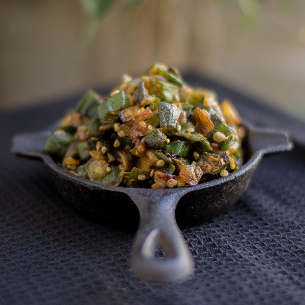 vendakkai-poriyal-bhindi-fry-ladies-finger-okra- recipe |kannammacooks.com #fry #okra #bhindi #south #indian #tamilnadu #thoran #yummy