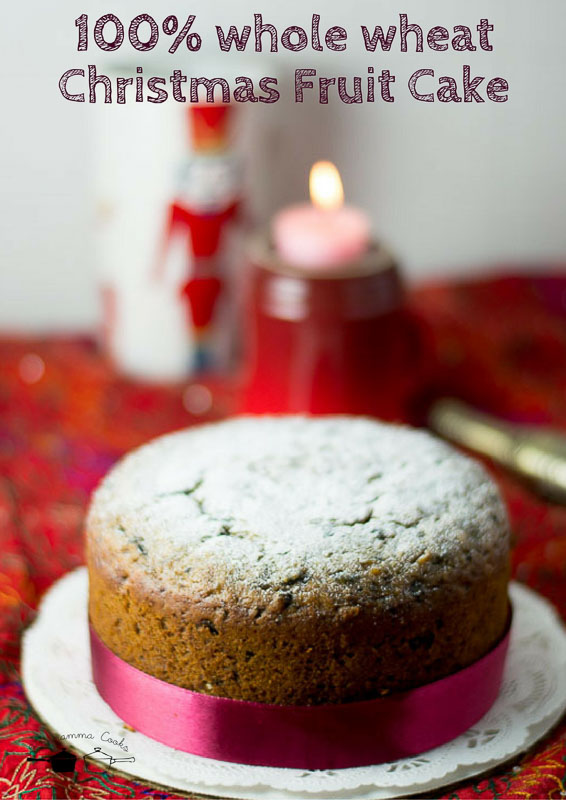 Rich Plum Cake Recipe  Indian Fruit Cake Recipe  Christmas Fruit Cake